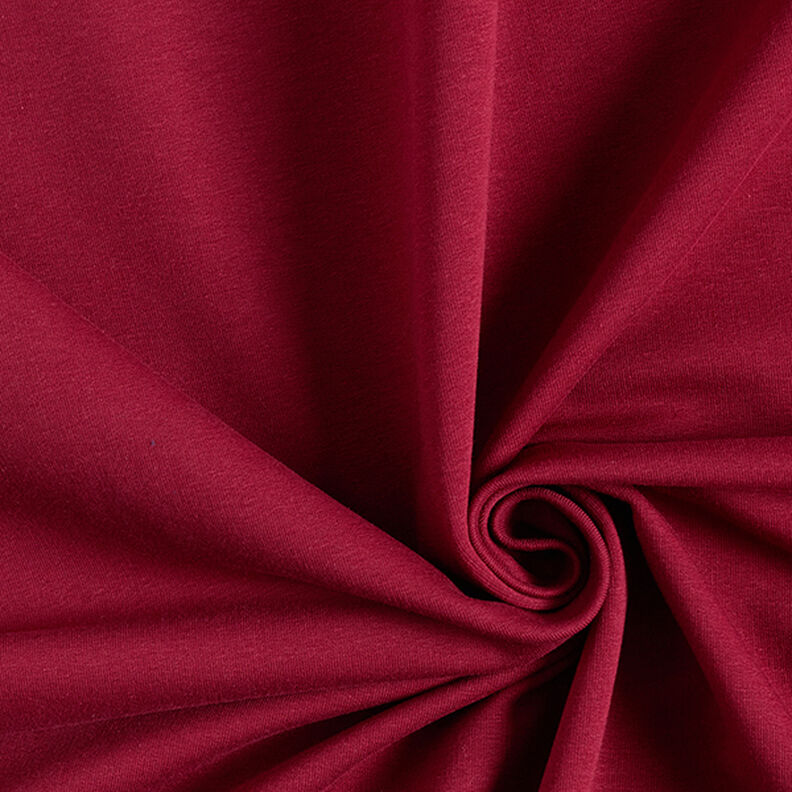 French Terry schwer – bordeauxrot, image number 1