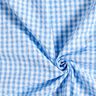 Seersucker Baumwolle gewebtes Karo – blau/weiss,  thumbnail number 3