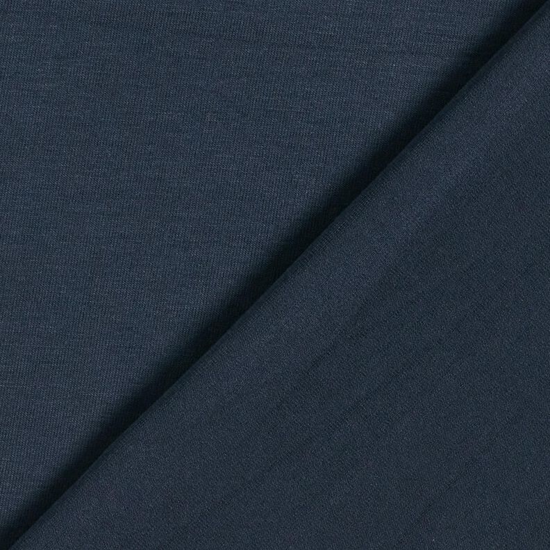 Sommerjersey Viskose Medium – nachtblau,  image number 3