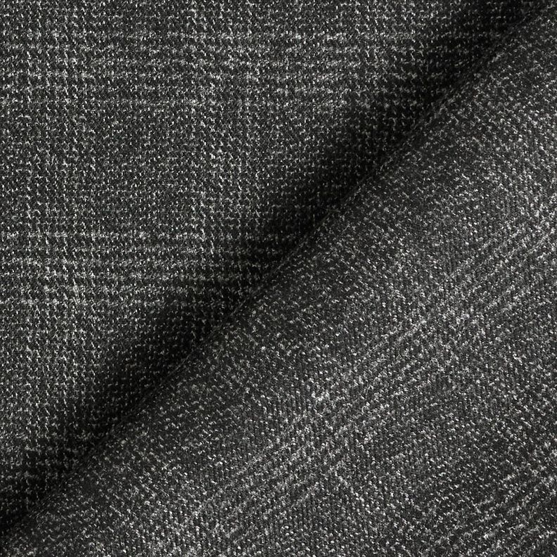 Viskose-Mix Glencheck – anthrazit,  image number 4