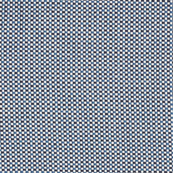 Dekostoff Jacquard Struktur Uni – blau,  image number 1