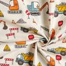 Baumwollstoff Cretonne Baustelle – grau,  thumbnail number 3