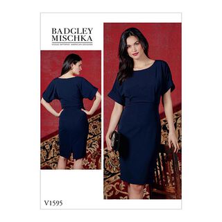 Kleid-Badgley Mischka Platinum | Vogue 1595 | 32-40, 