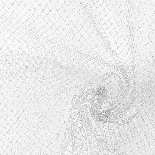 Gittertüll – silber, image number 1