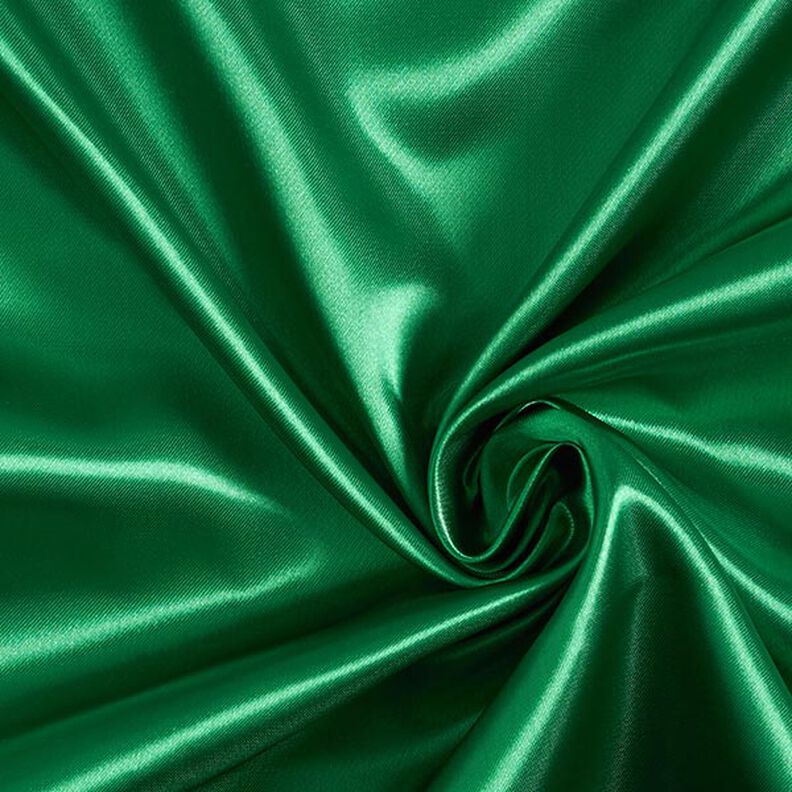 Polyestersatin – grün, image number 1