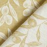 Beschichtete Baumwolle Jacquard beschichtet Oliven – gelboliv/hellbeige,  thumbnail number 4