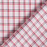 Hemdenstoff versetztes Karo – weiss/marineblau,  thumbnail number 4