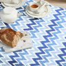 Beschichtete Baumwolle Ikat-Print – blau/weiss,  thumbnail number 6