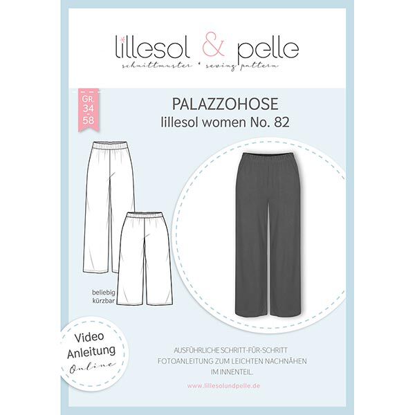 Palazzohose | Lillesol & Pelle No. 82 | 34-58,  image number 1