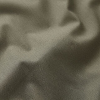 Popeline Stretch Uni – khaki | Reststück 50cm, 