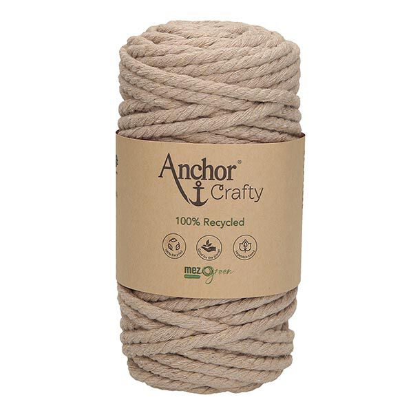 Anchor Crafty Makramee-Garn, recycelt [5mm] - natur,  image number 2