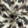 Chiffon Tupfen und Ausbrennerstreifen – weiss/schwarz,  thumbnail number 3