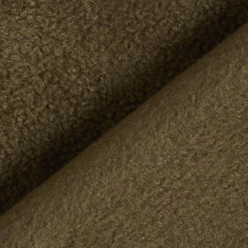 Antipilling Fleece – dunkeloliv – Muster,  image number 3