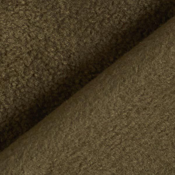 Antipilling Fleece – dunkeloliv – Muster,  image number 3