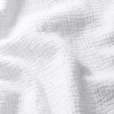 Musseline Lochstickerei Blumen – weiss, 