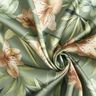 Kreppsatin Magnolien mit Palmblättern – schilf/beige,  thumbnail number 3