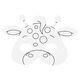 Kindermasken zum Ausmalen [5Stk.],  thumbnail number 4