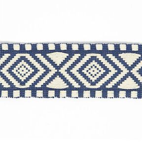 Webband Ikat-Inuit | 3 - blau/natur, 