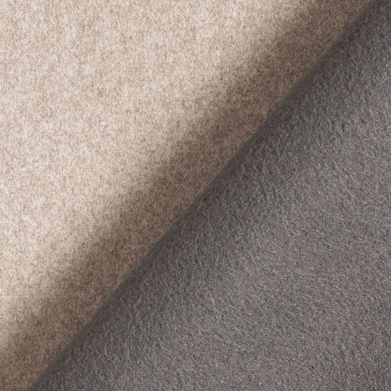 Thermo-Vorhangstoff feine Melange – hellbraun,  image number 5