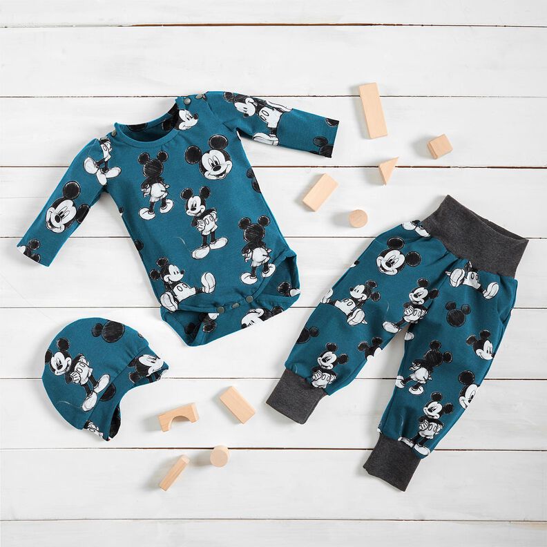 Baumwolljersey Mickey Mouse | Disney – blau, image number 7