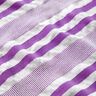 Viskosejersey gecrashed – weiss/lila,  thumbnail number 2