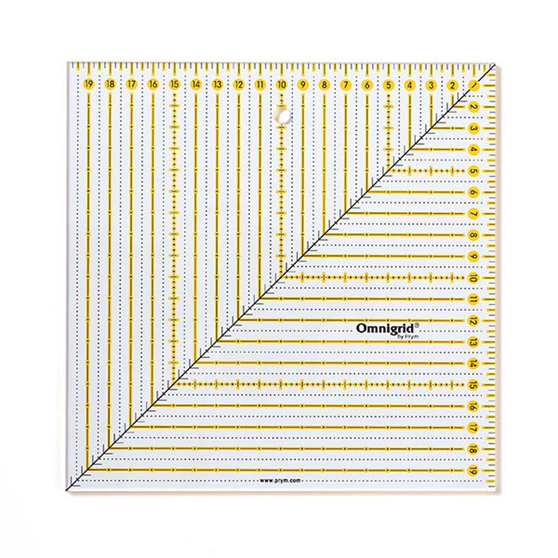 Patchwork-Lineal Square [ Maße: 20 x 20 cm ] | Prym,  image number 1