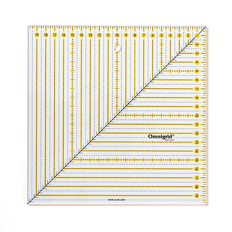 Patchwork-Lineal Square [ Maße:  20 x 20 cm  ] | Prym,  image number 1