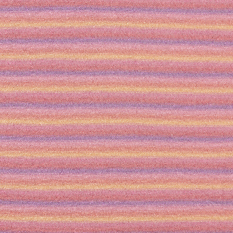 Glitzer Jersey Streifen Farbverlauf – pink,  image number 1