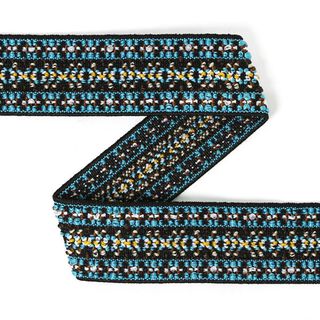 Color Elastic Muster - türkis | Prym, 