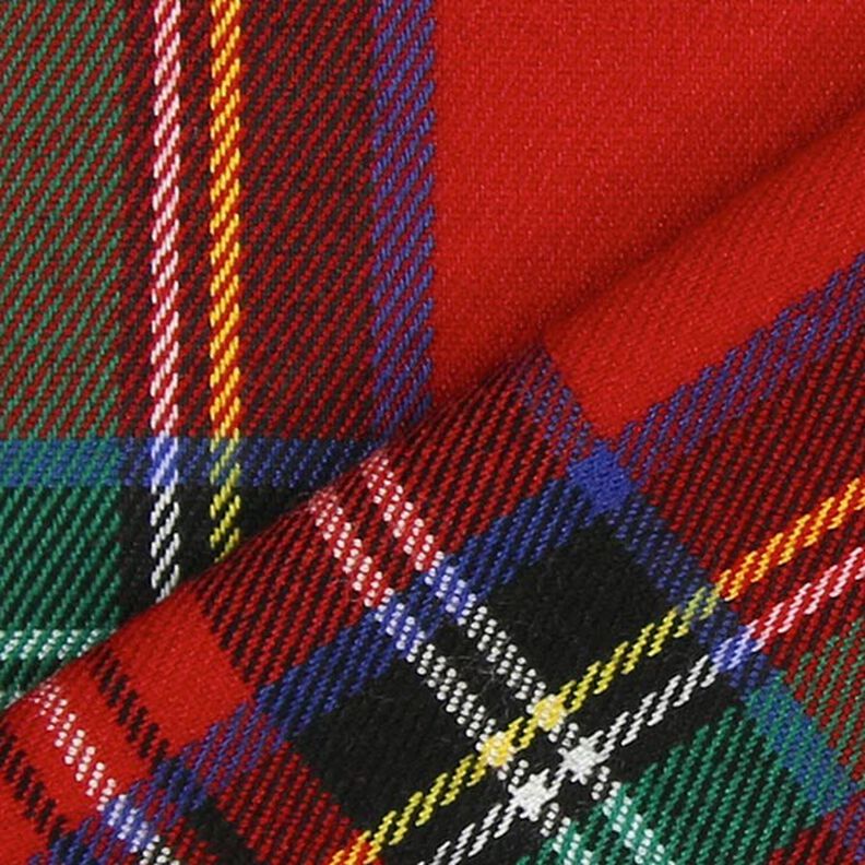 Schottenkaro Tartan Karo Groß – rot,  image number 3