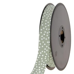 Schrägband verstreute Punkte [20 mm] – hellkhaki, 