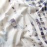 GOTS Baumwollbatist Bordürenstoff Karos mit Farbverlauf | TCC x LOOKS by Wolfgang Joop – marineblau,  thumbnail number 3