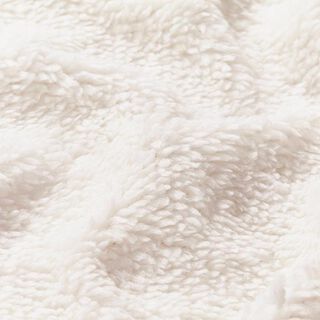 Kunstfell Kuschelteddystoff – wollweiss, 