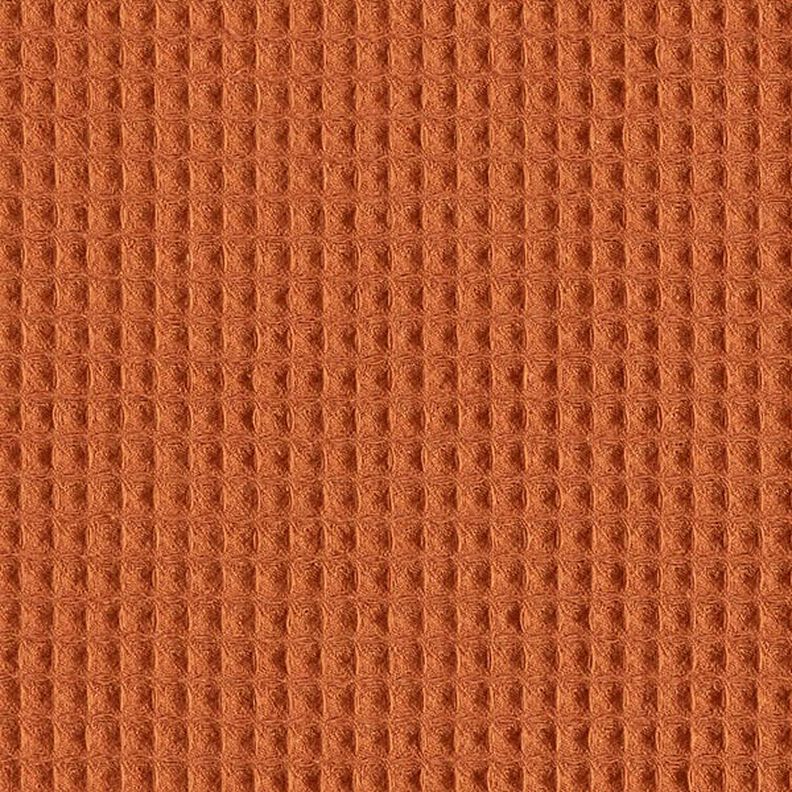 Waffelpiqué – terracotta,  image number 5