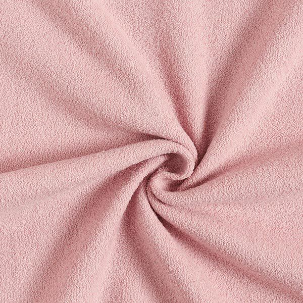 Baumwolle Sweat Terry Fleece – rosa,  image number 1