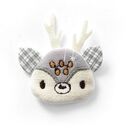 Applikation Reh – grau/beige, 