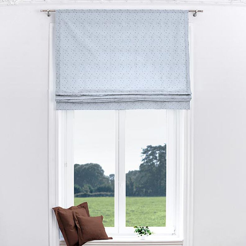 Baumwollstoff Cretonne Sterne – blau,  image number 6