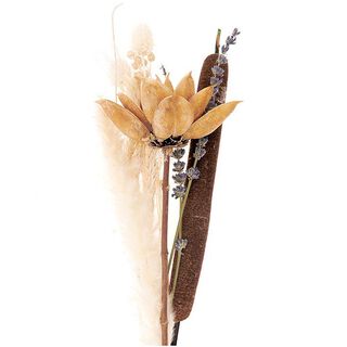 Trockenblumen Set [ 30 cm ] | Rico Design – natur/orange, 