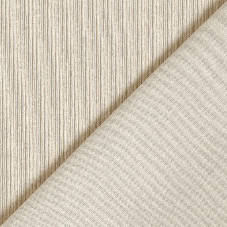 Rippenjersey feine 2-1-1-1 Rippen – natur,  image number 3