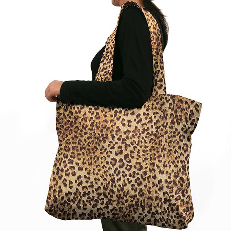 Jacquard Gobelin  Leopard – beige,  image number 6