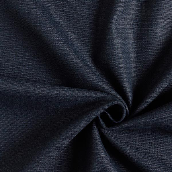 Stretch Leinenstoff Mix – marineblau | Reststück 50cm