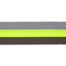 Taschengurtband Neon [ 40 mm ] – neongelb/grau,  thumbnail number 1