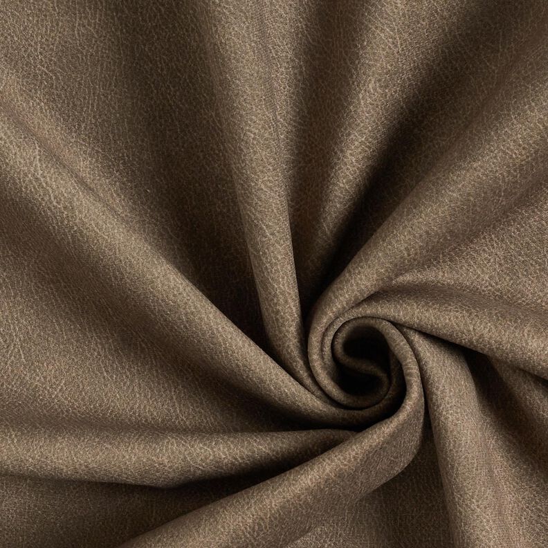 Polsterstoff Samt-Look – dunkeltaupe, image number 1