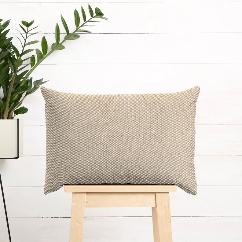 Polsterstoff Melange weich – dunkelbeige,  image number 7