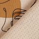 Dekostoff Jacquard Retro Formen recycelt – dunkelaltrosa/natur,  thumbnail number 4