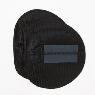 Schulterpolster für Mäntel & Jacken [17 x 14,5 cm] | YKK – schwarz, 