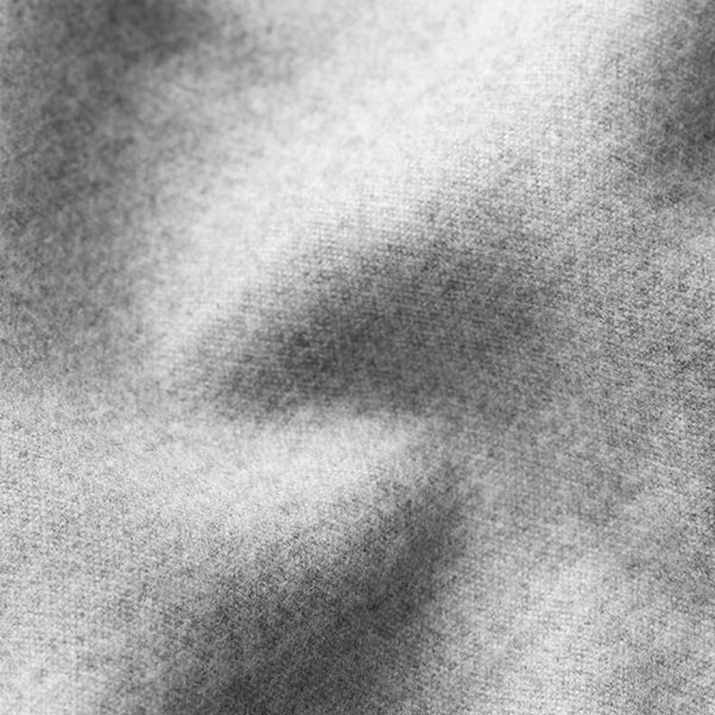 Mantelstoff recyceltes Polyester Melange – hellgrau,  image number 2