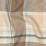 Leinen-Mix Karo bunt gewebt &ndash; taupe,  thumbnail number 2