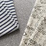 Strickbouclé Ikatmuster – grau/weiss,  thumbnail number 5