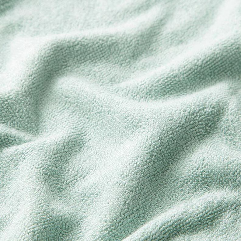 Kuschelfrottee Bambus Uni – aquablau,  image number 4